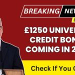 £1250 Universal Credit Bonus