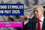 $2000 Stimulus in May 2025