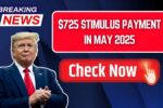 $725 Stimulus Payment in May 2025