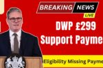 DWP £299 Support Payment