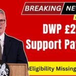 DWP £299 Support Payment