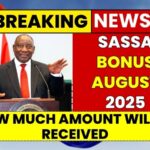 SASSA Bonus August 2025