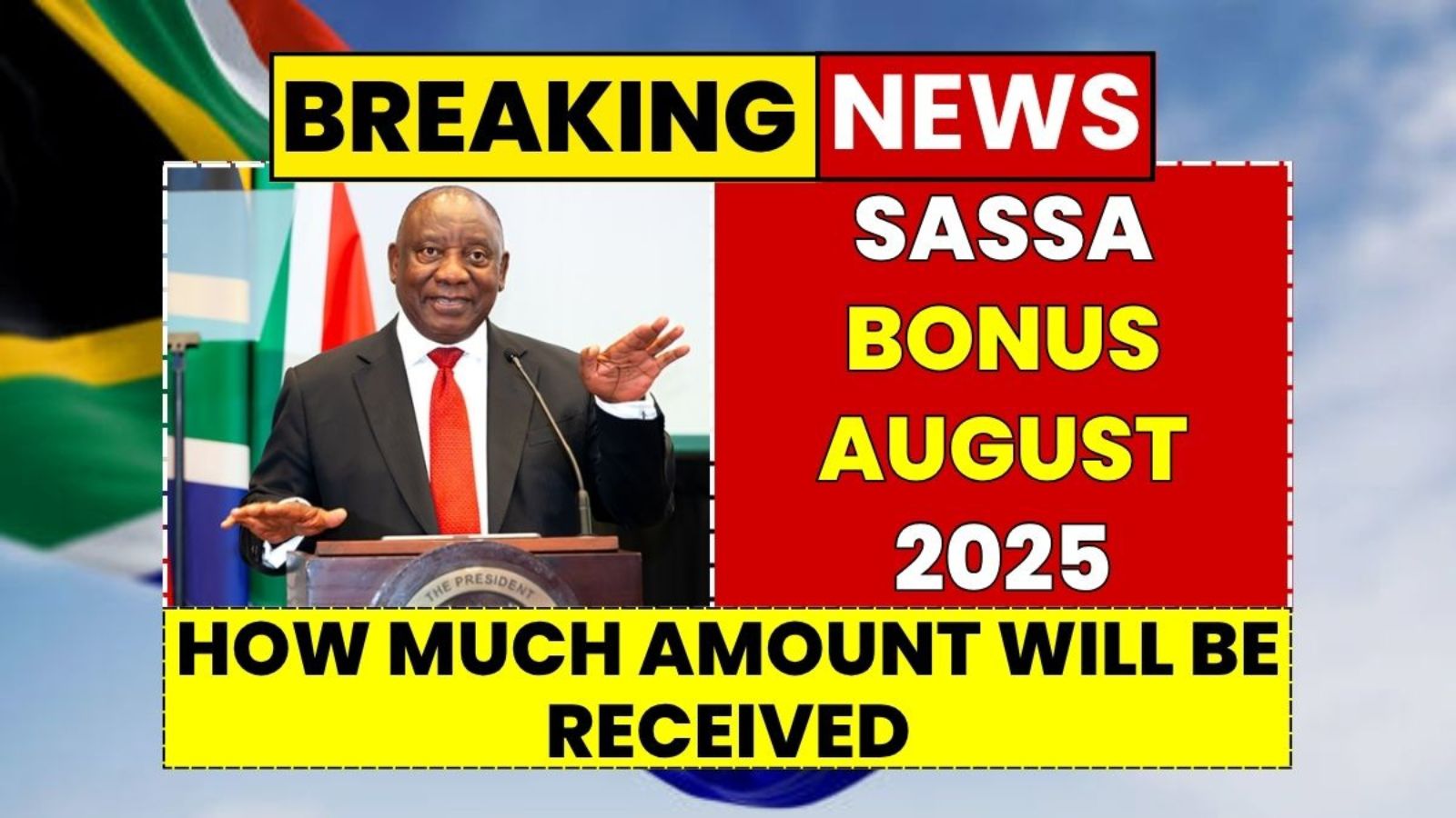 SASSA Bonus August 2025