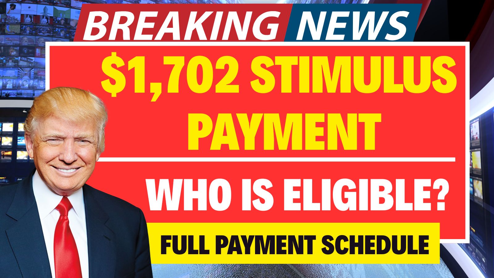 $1,702 Stimulus Payment for